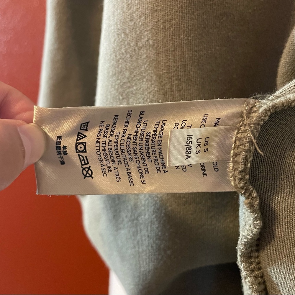 Free People Women’s The Ruby‎ Sage Green Button Front Distressed Sweater Jacket - Picture 4 of 5